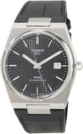 Black Leather Automatic Watch X35297