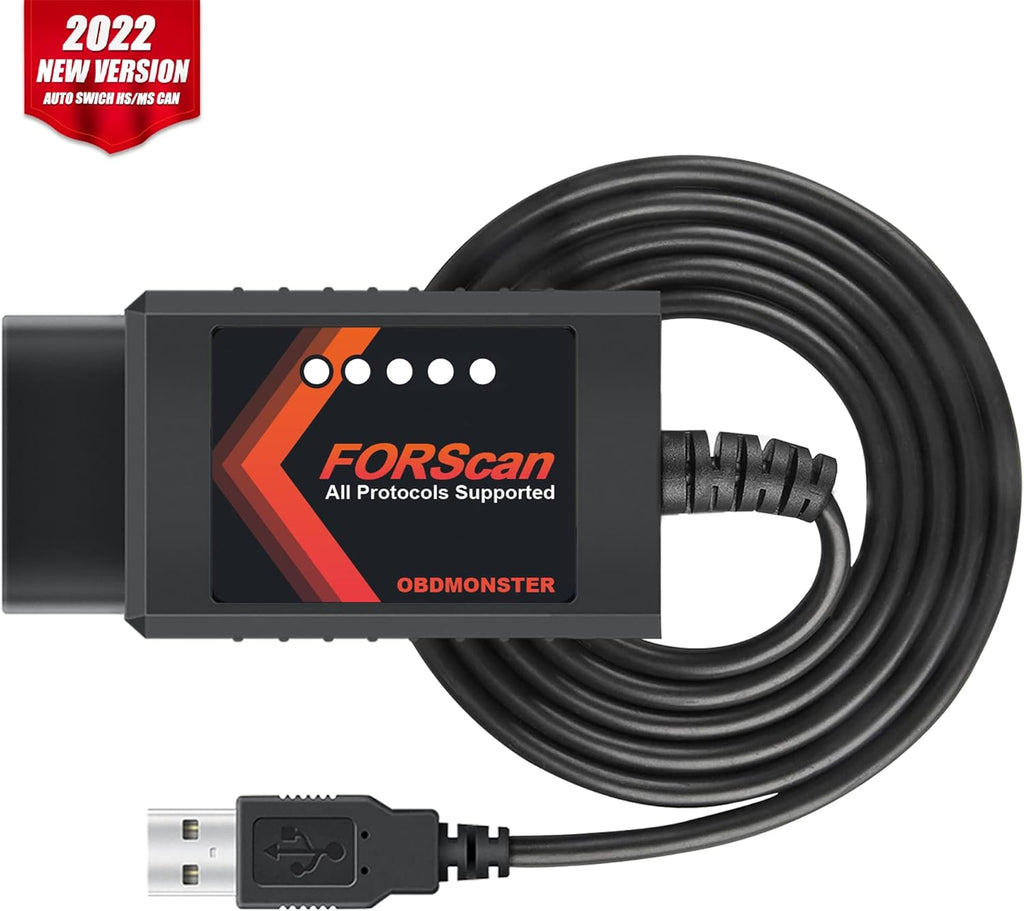 ELM327 OBD2 Adapter OBDII Diagnostic Scanner via USB F13783