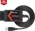 ELM327 OBD2 Adapter OBDII Diagnostic Scanner via USB F13783
