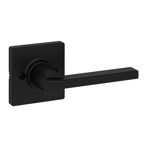 Matte Black Interior Privacy Door Handle 10 Pack D7455