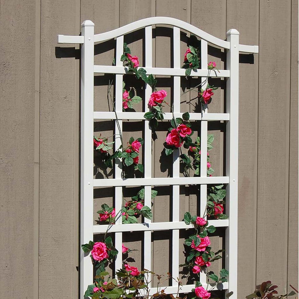 White 35 x 75 Inch Garden Trellis I93400