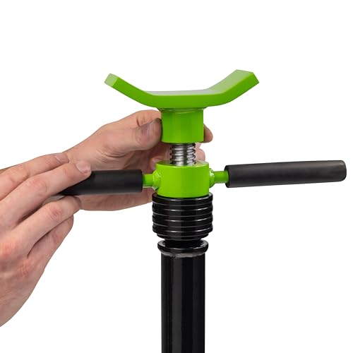 1,500 lb Adjustable Height Heavy-Duty Steel Underhoist Support Stand R80532