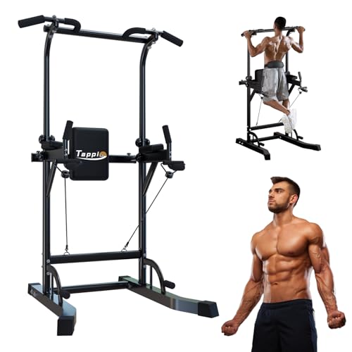 Adjustable Height Pull Up Bar Dip Station V661235