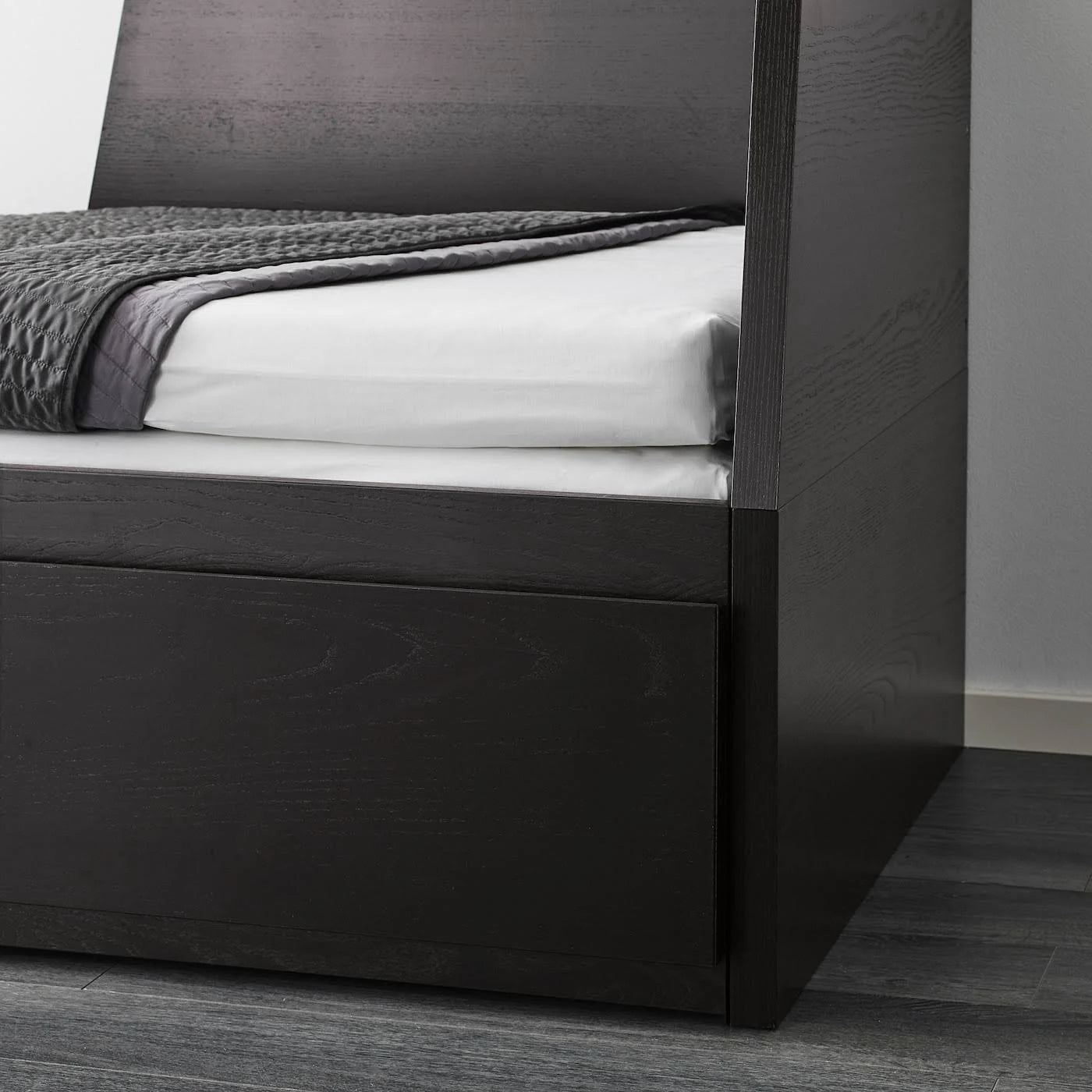 Black Twin Daybed Frame with 2 Drawers O3610