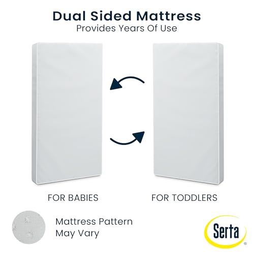 Dual Sided Crib and Toddler Mattress T803