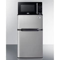 2 Door Microwave and Refrigerator-Freezer Combination F45539