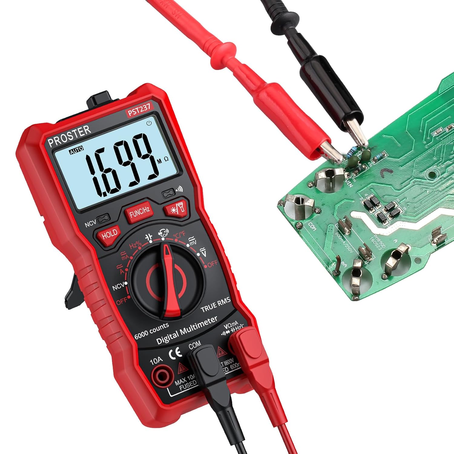 6000 Counts TRMS Auto Range Digital Multimeter T382620