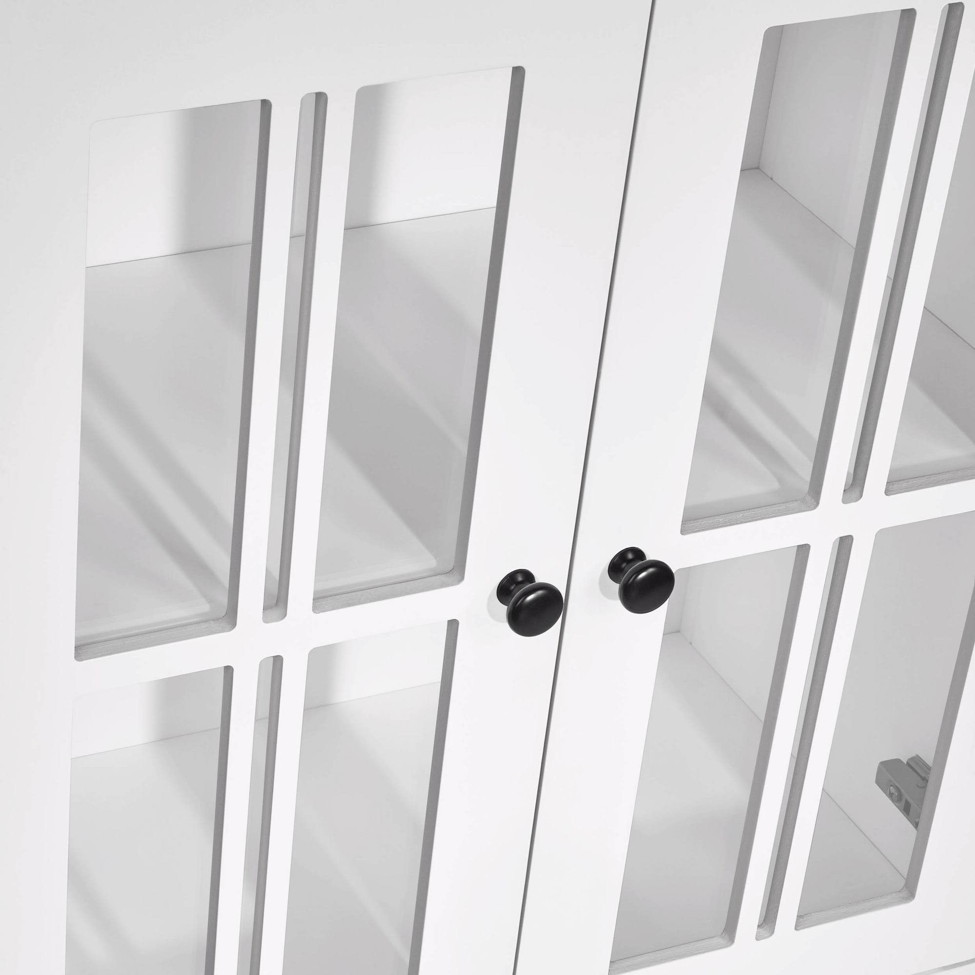 White Two Door Floor Cabinet D8717