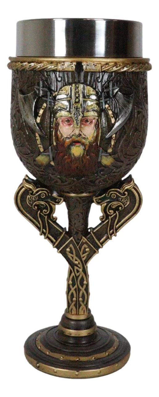 Wine Goblet Chalice With Dragon Stem P32465