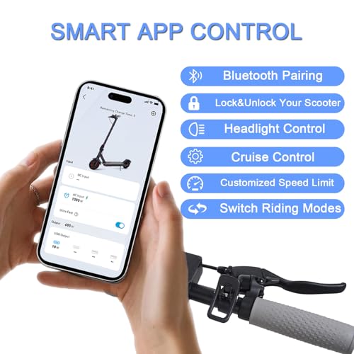 350W Electric Scooter with 8.5" Solid Tires T368641