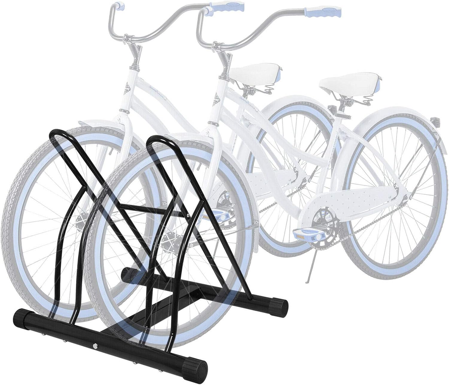 2 Bike Floor Bicycle Rack H68887