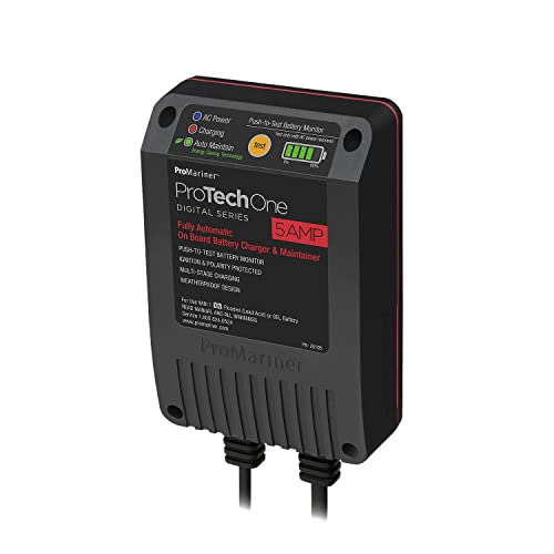 5 Amp Fully Automatic On-board Battery Charger and Maintainer with Integrated AC Inlet P24052