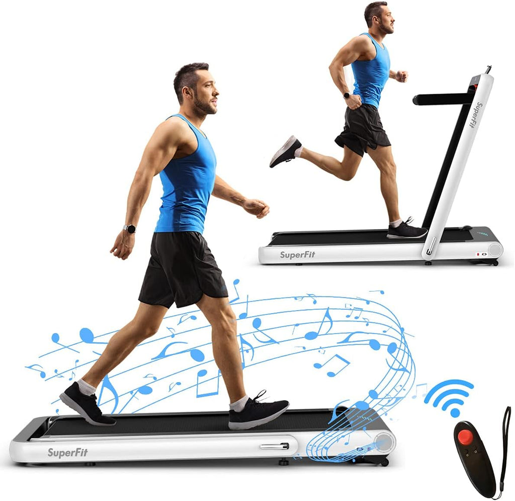 2 in 1 Folding Treadmill with APP Control S39568