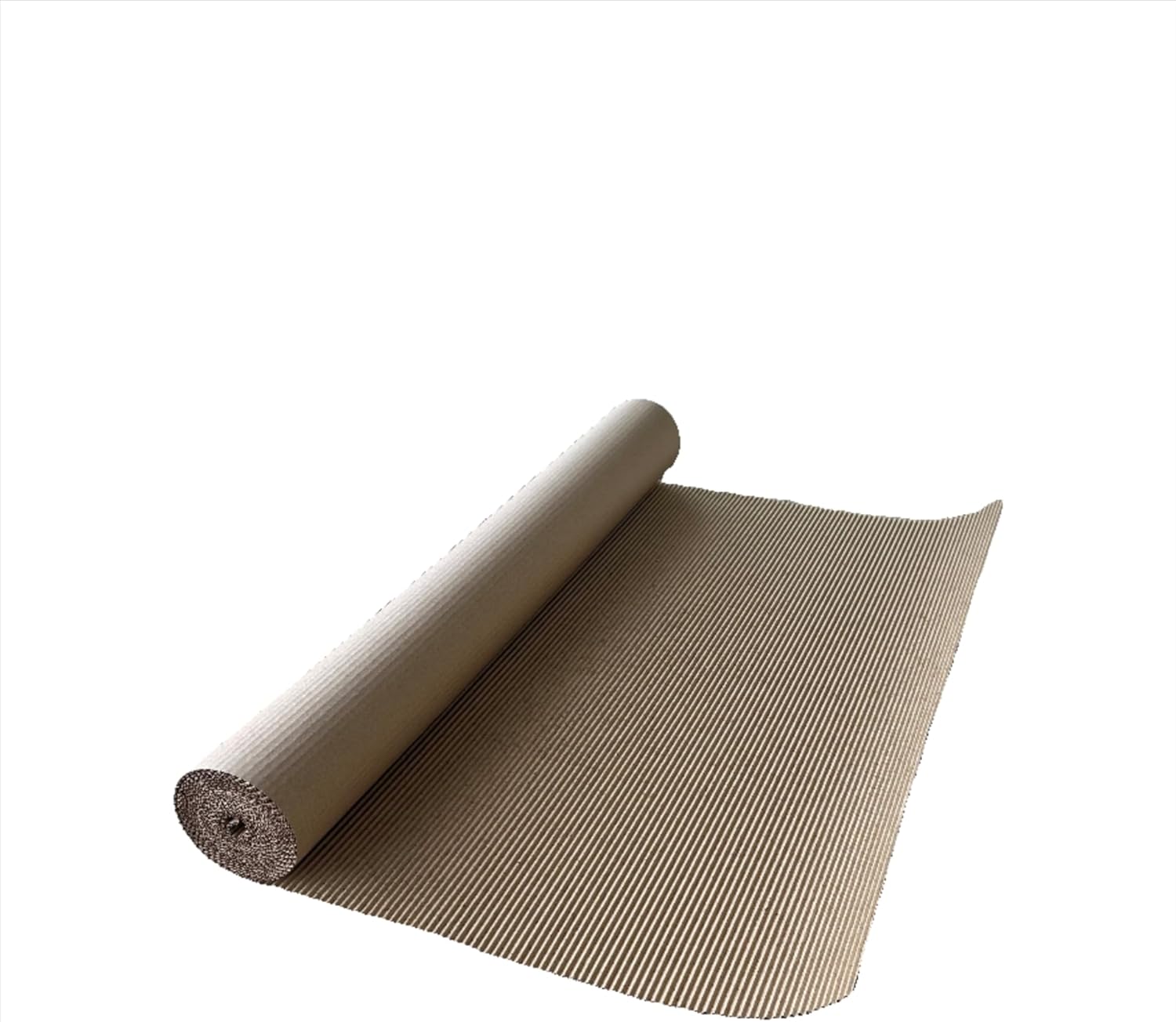 12 feet x 36" Single-face Corrugated Cardboard Roll A954768