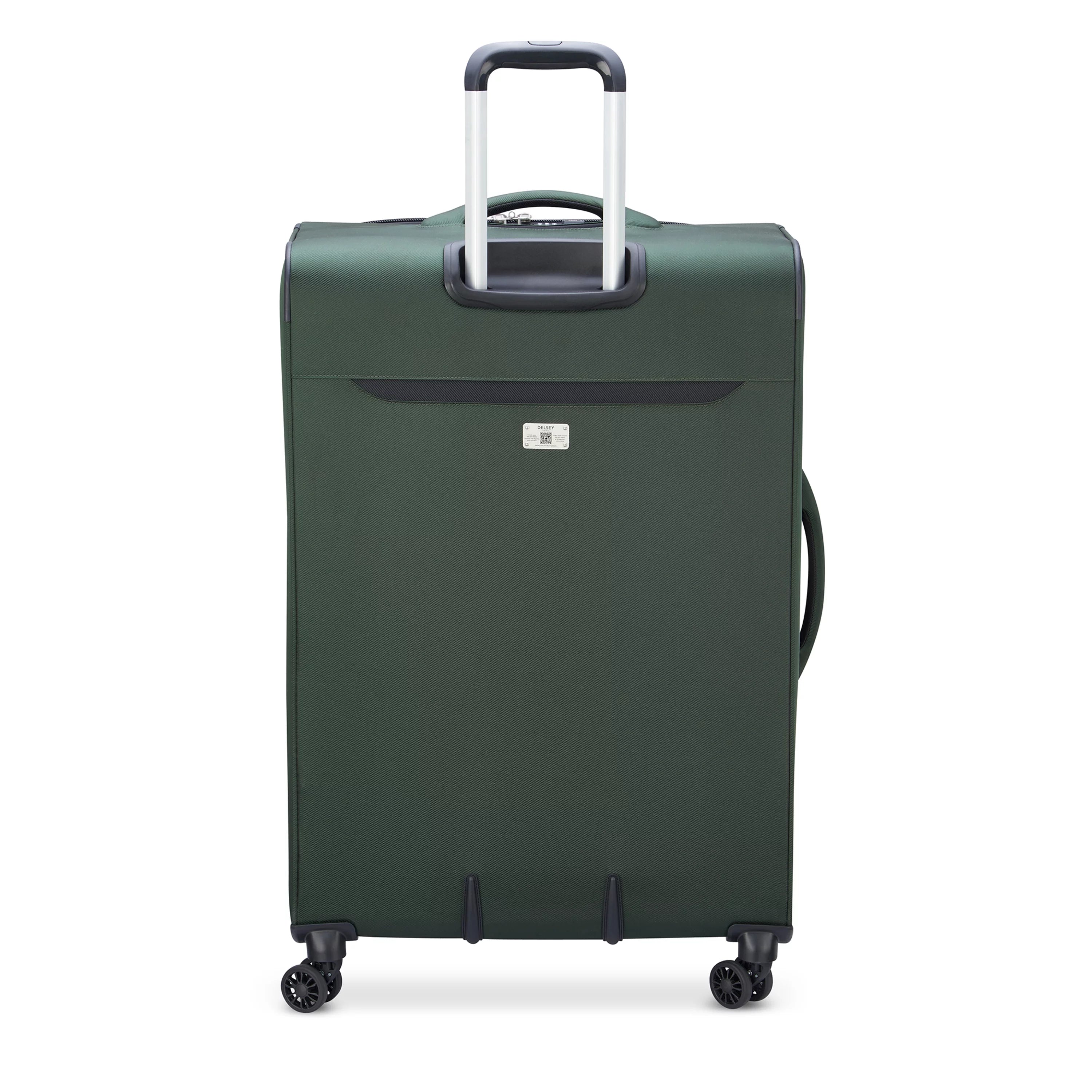 28" Green Softside Spinner Luggage W3030