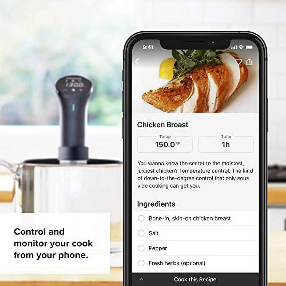 Sous Vide Precision Cooker, 1000 Watts Z58417