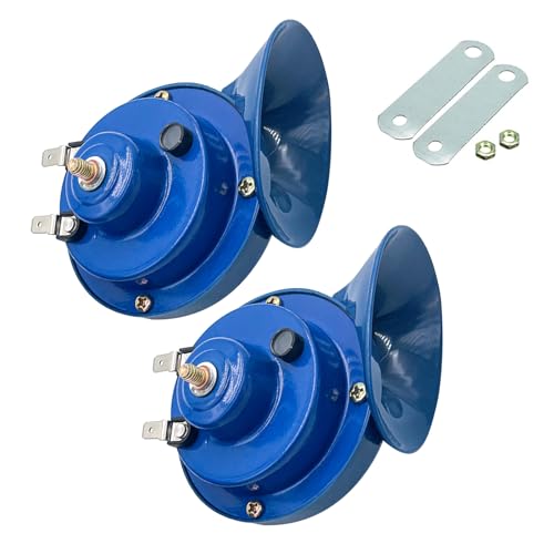 12V Waterproof Mini Size Car Air Snail Double Horn C1881