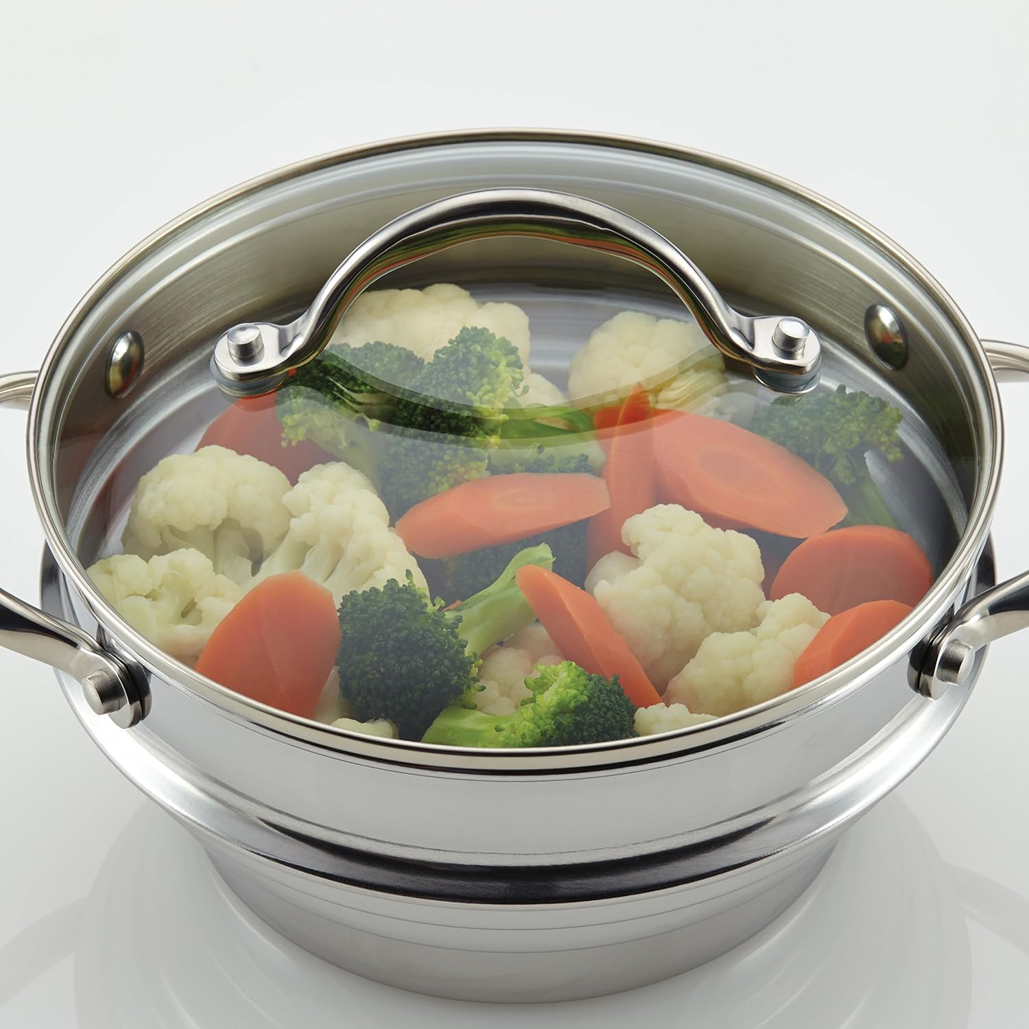 Stainless Steel Covered Steamer Insert U22610