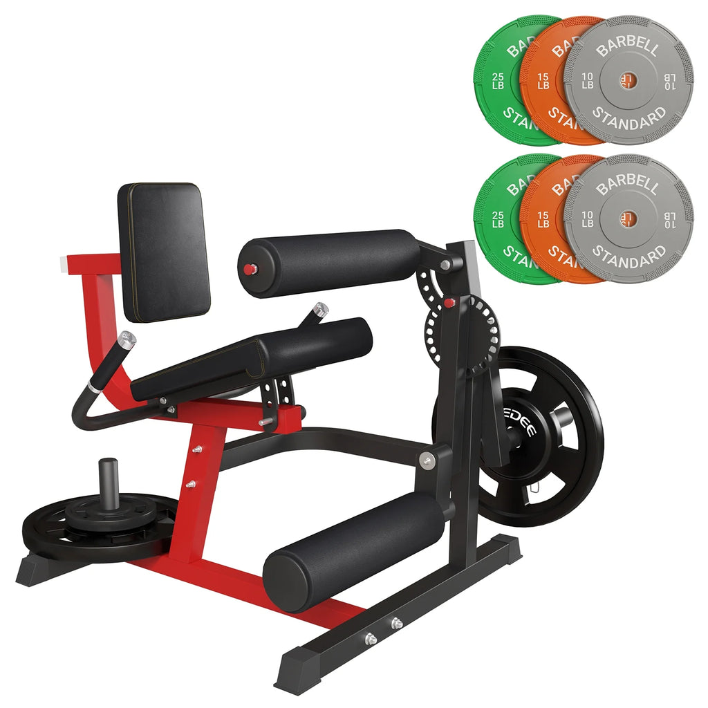 Adjustable Leg Extension and Curl Machine J8176