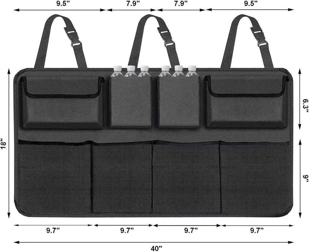 Car Trunk Organizer with 8 Large Storage Bag K958159