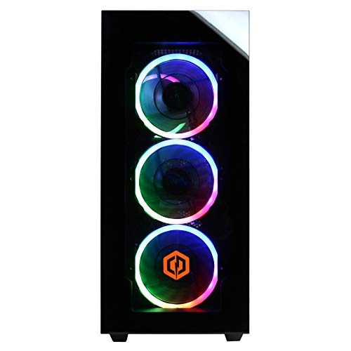 Intel Core i5-11600KF 3.9GHz GeForce RTX 3060 12GB 16GB DDR4 500GB PCI-E NVMe SSD 1TB HDD Black Gaming PC U715505