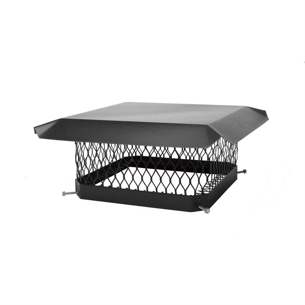 Black Steel Chimney Cap Y66467