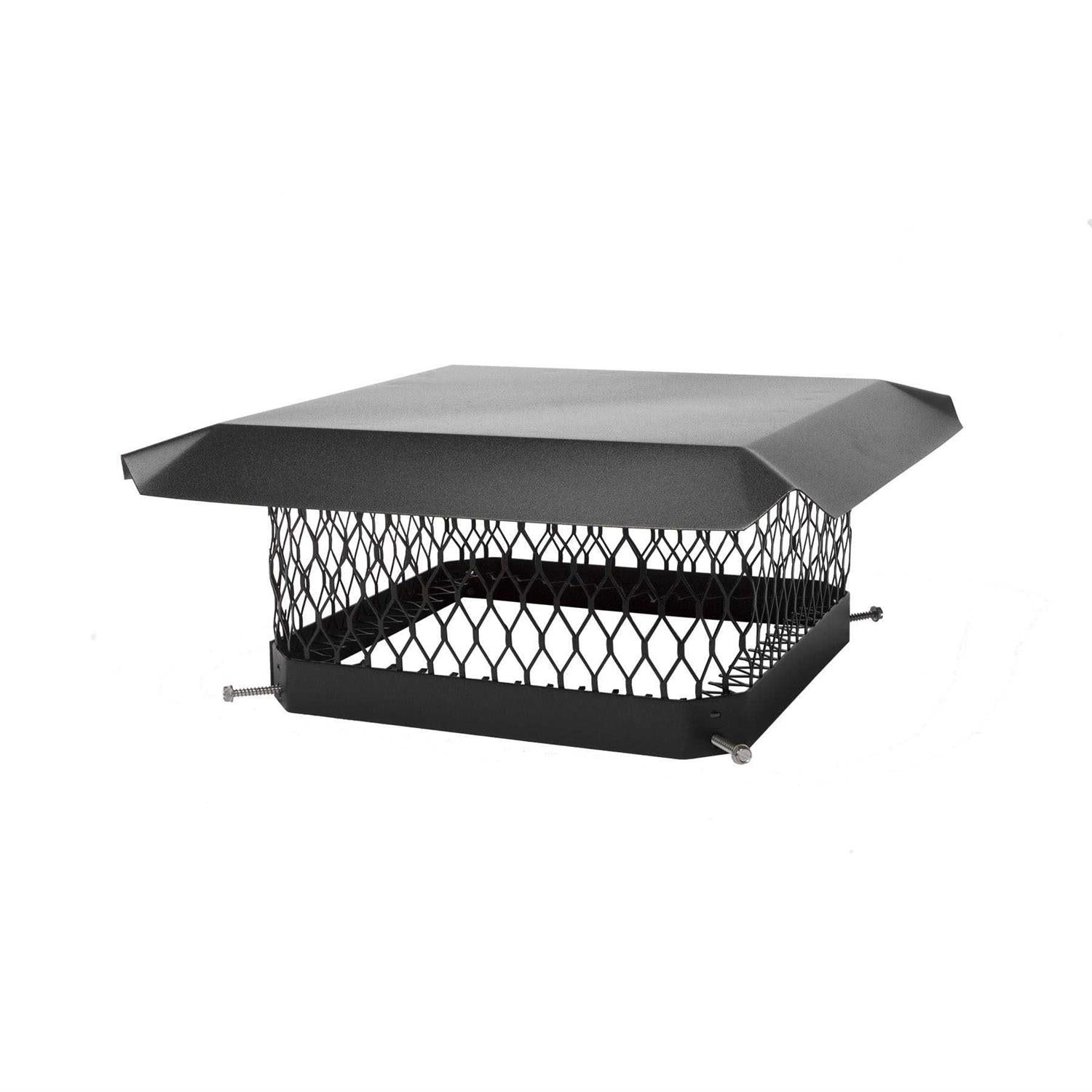 Black Steel Chimney Cap Y66467