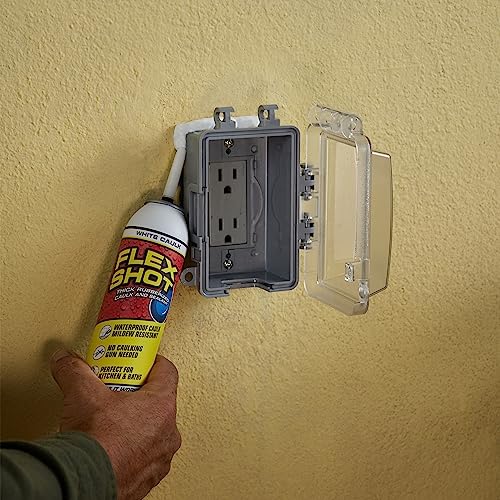 White 8-oz Rubber Adhesive Sealant Caulk A94693