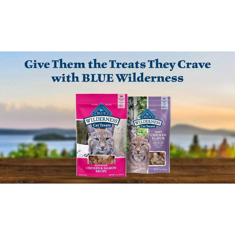 Blue Buffalo Wilderness Crunchy Cat Treats K14071