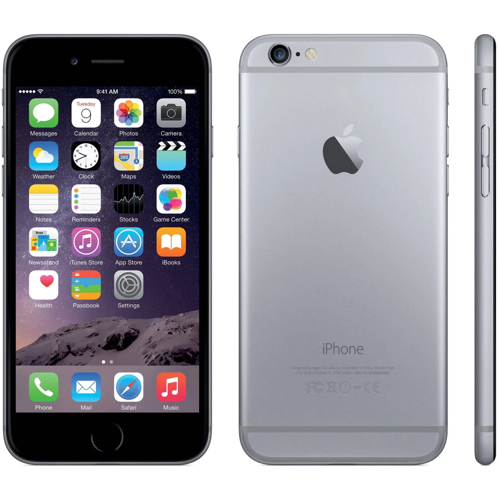 Pre-Owned iPhone 6 16GB Space Gray Unlocked GSM M585