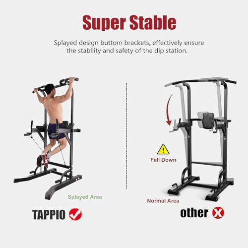 Adjustable Height Pull Up Bar Dip Station V661235
