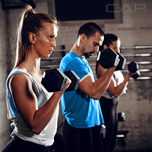 50 lbs Coated Dumbbell Set S377