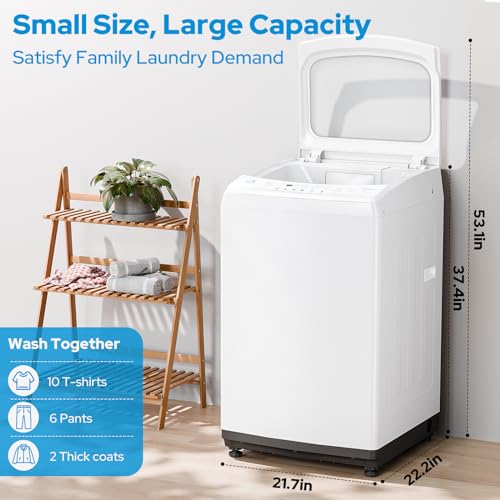 White Compact Full Automatic Portable Washer X5169