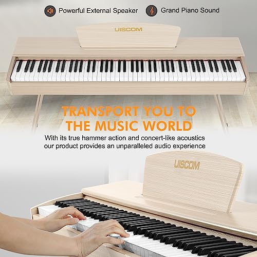 88 Key Weighted Digital Piano with Stand J83418