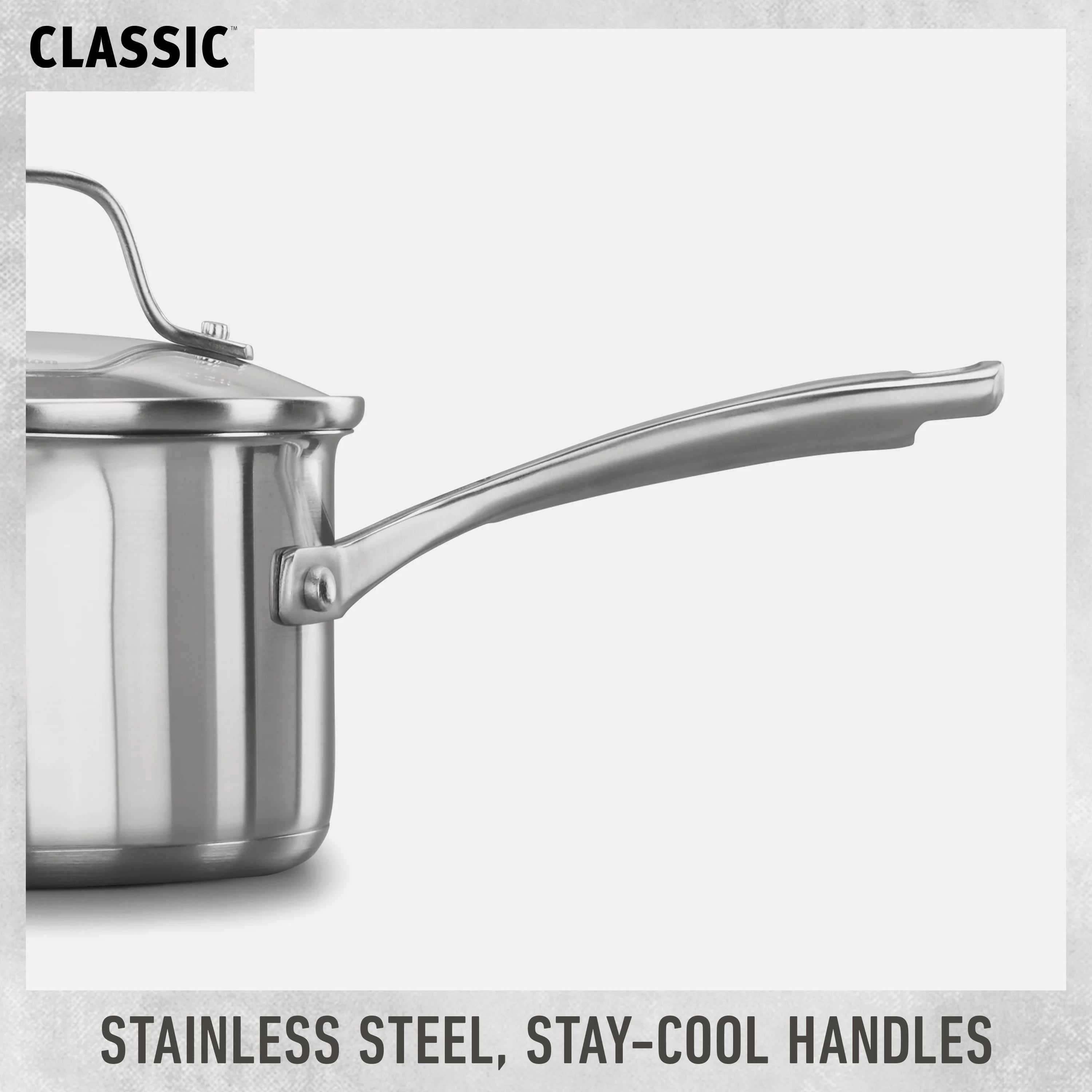 10-Piece Stainless Steel Cookware Set U827893