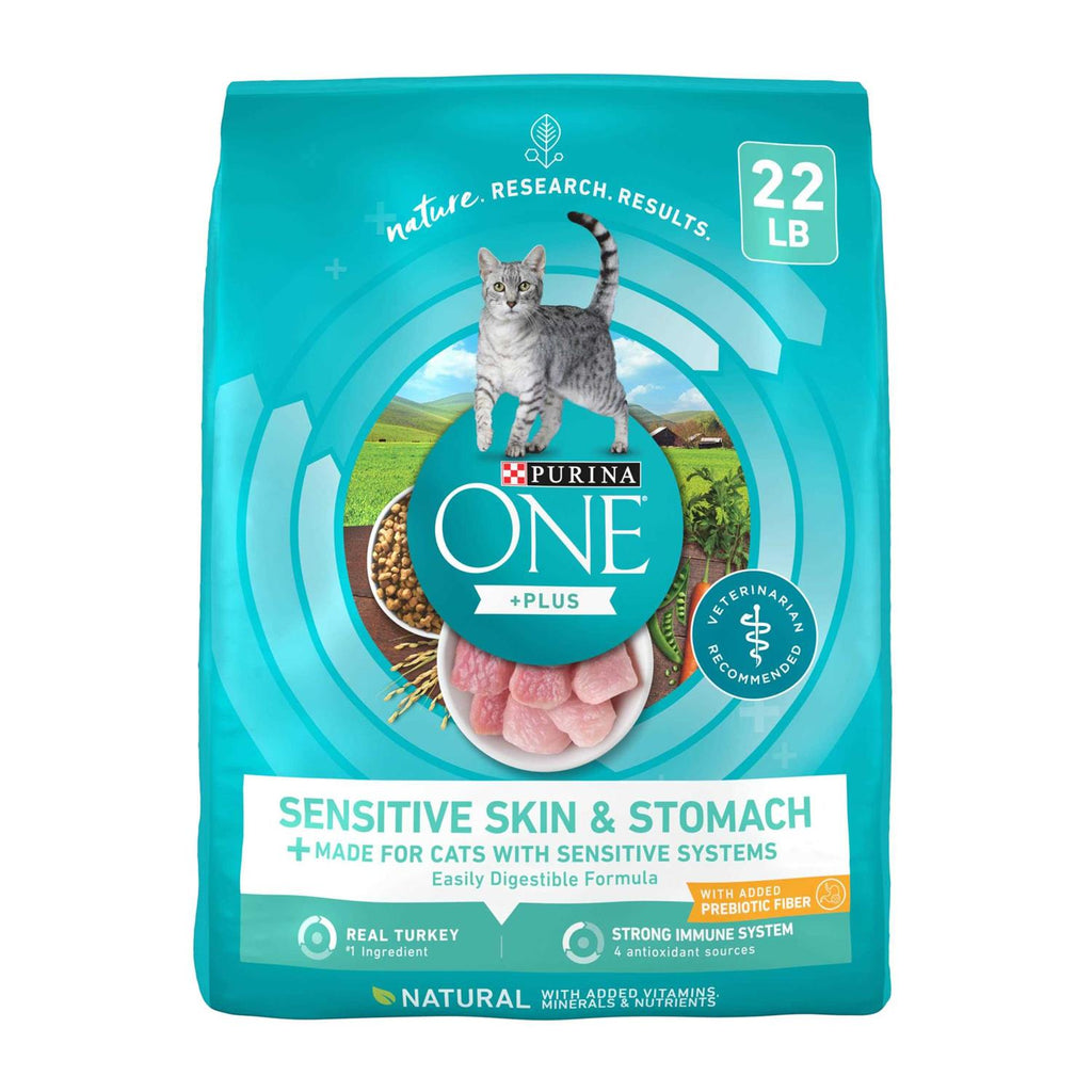 Dry Cat Food Sensitive Skin & Stomach B394350