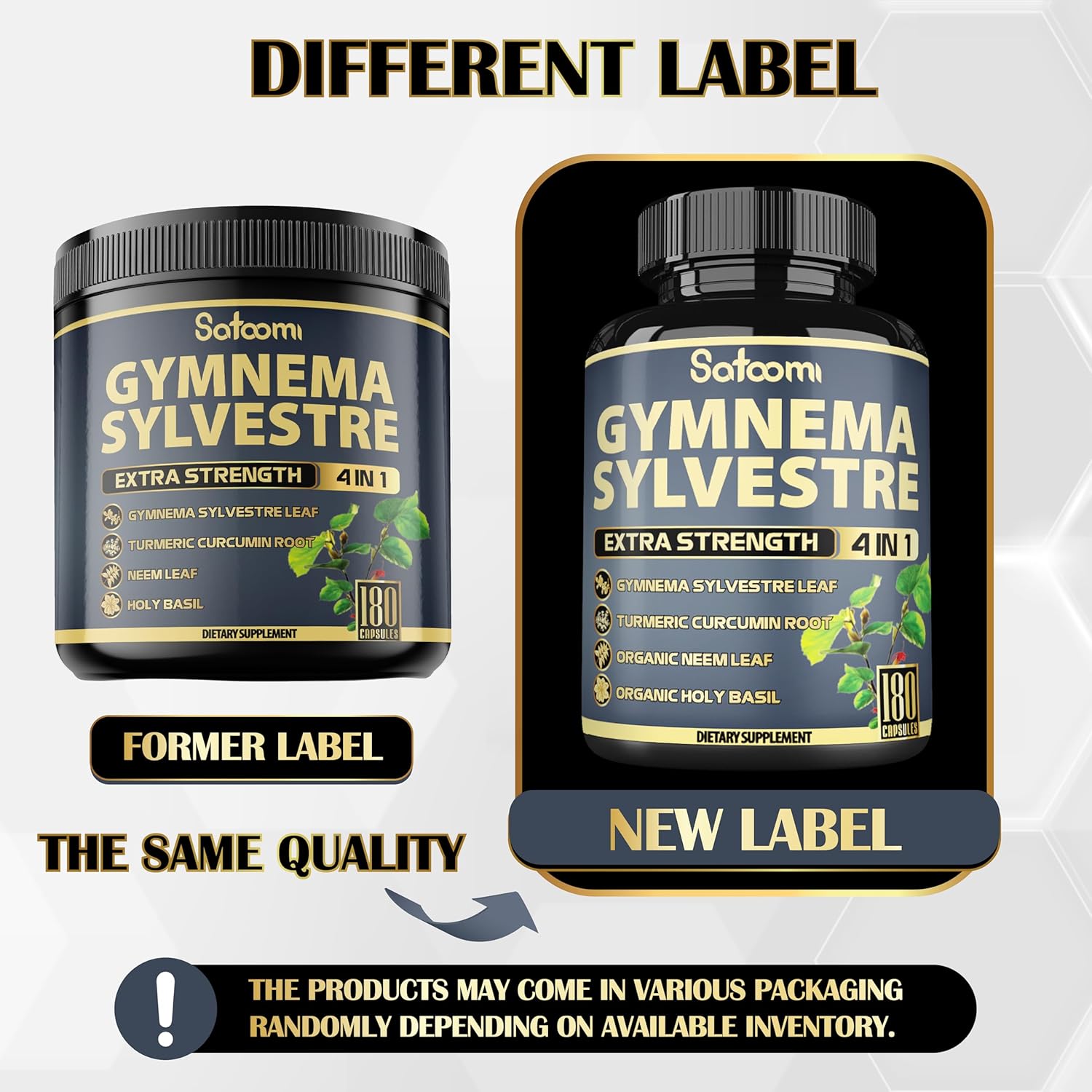 180 Capsules Gymnema Sylvestre Capsules Extract F737