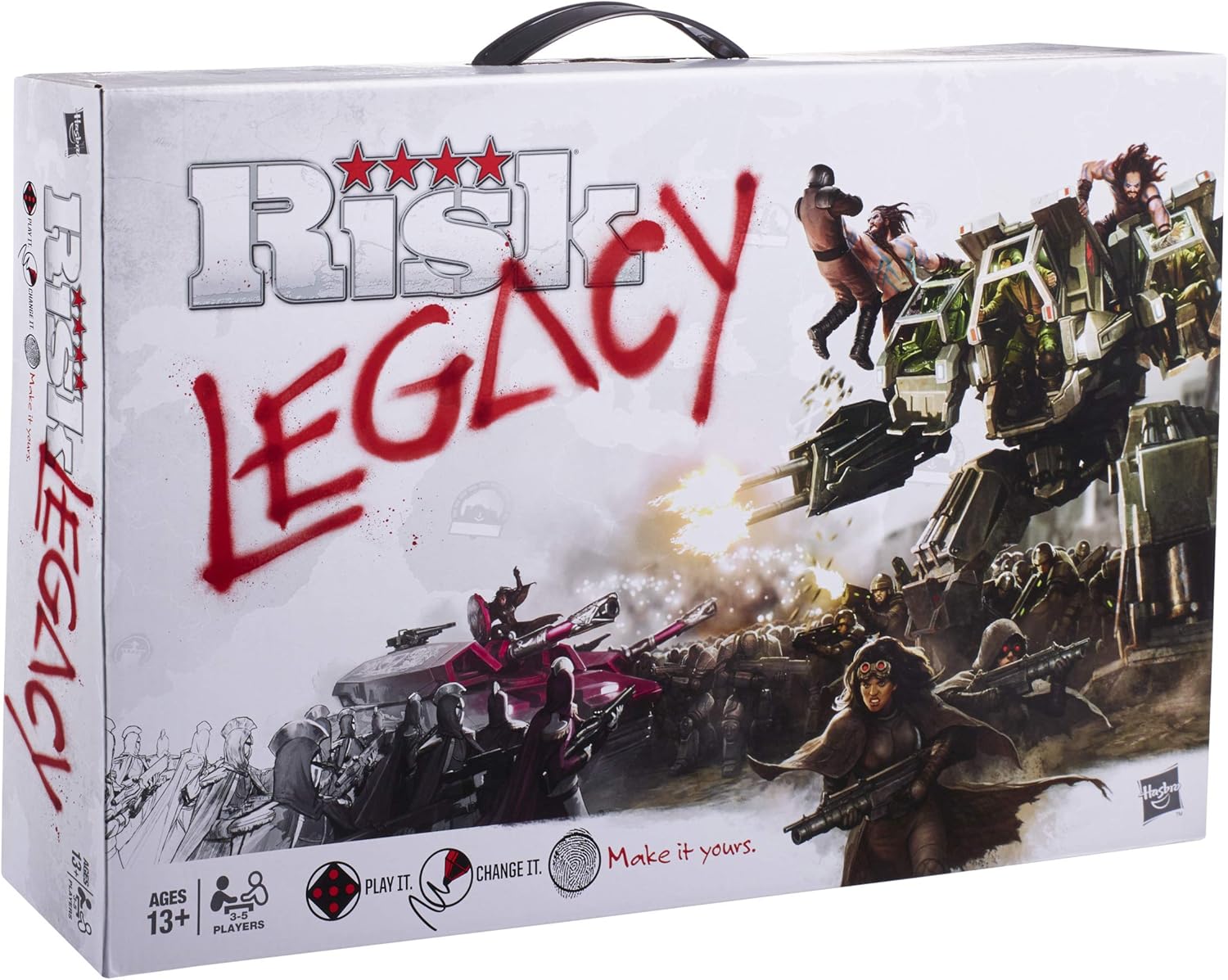 Strategy Tabletop Game, Miniature Board Game for 3-5 Players Pack of 2 X64777