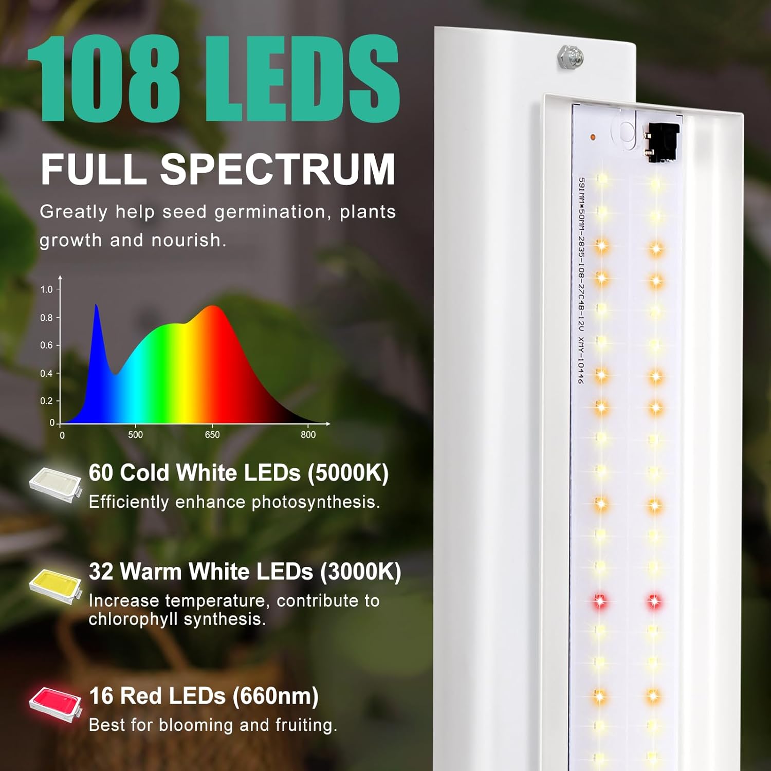 Grow Light Stand with Timer O7755