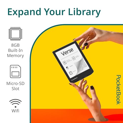 E-Reader with 6'' E-Ink Touchscreen in Bright Blue L89068