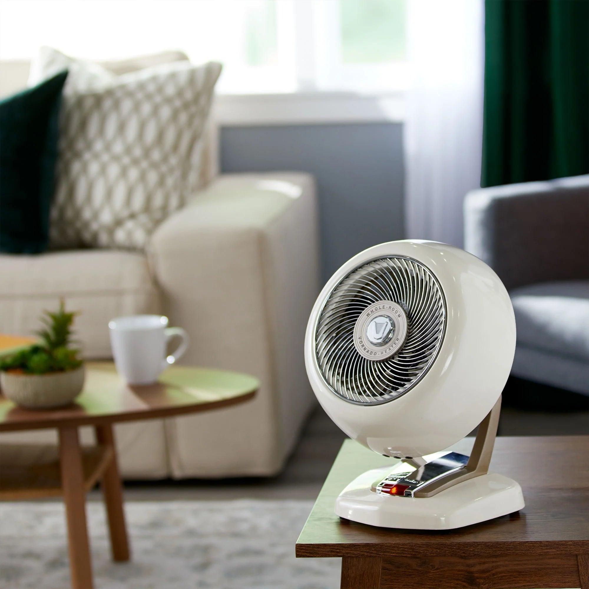 White Electric Space Heater B733