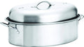 42cm Stainless Steel Oval Turkey Roaster With Rack & Lid P82765