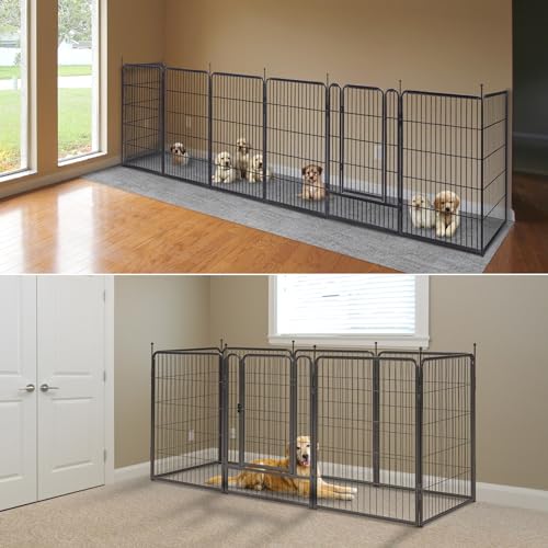 40" Height 16 Panels Foldable Dog Playpen E7331