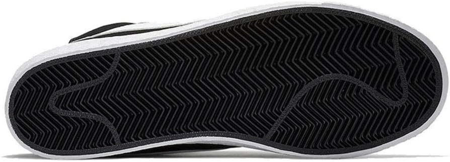 Black/White Mid Top Sneakers V304995