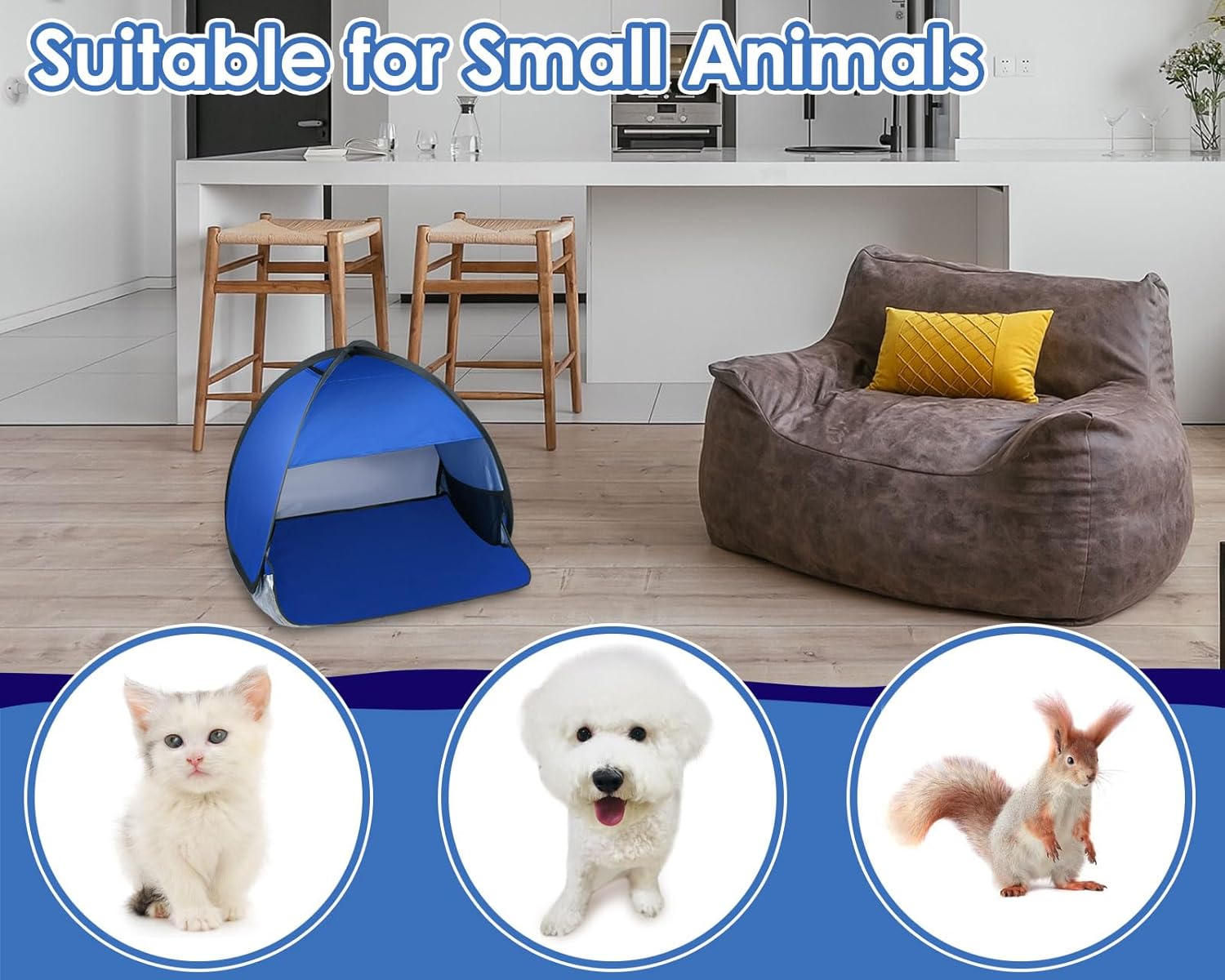 Portable Pop Up Sun Shade Tent for Pets H92996