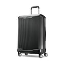 Black Medium Expandable Spinner Suitcase I804