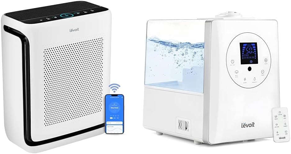 Air Purifier and Humidifier Bundle S672