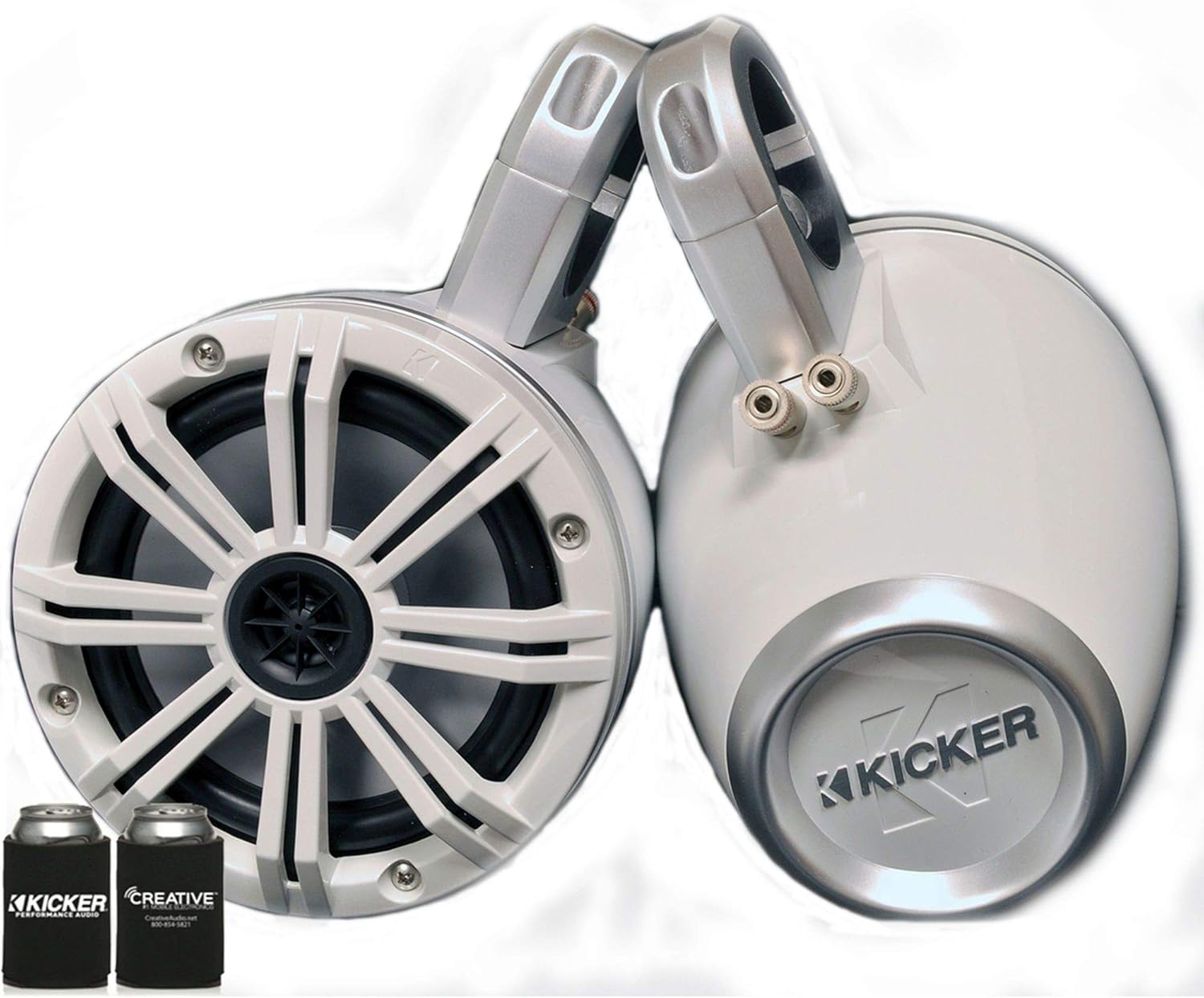 White Marine Speakers L3855
