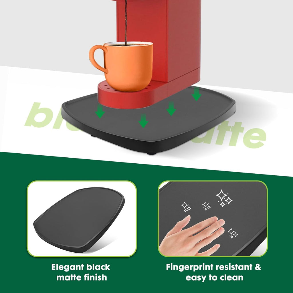 Sliding Mat Countertop Organizer for Coffee Maker (11.4''×13.3'') A5451