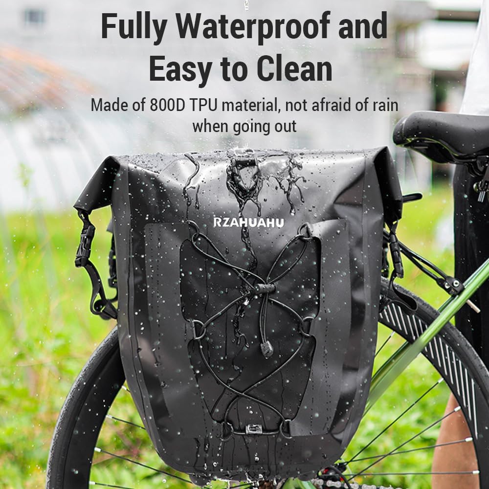 32L Waterproof Bike Pannier Bag D470